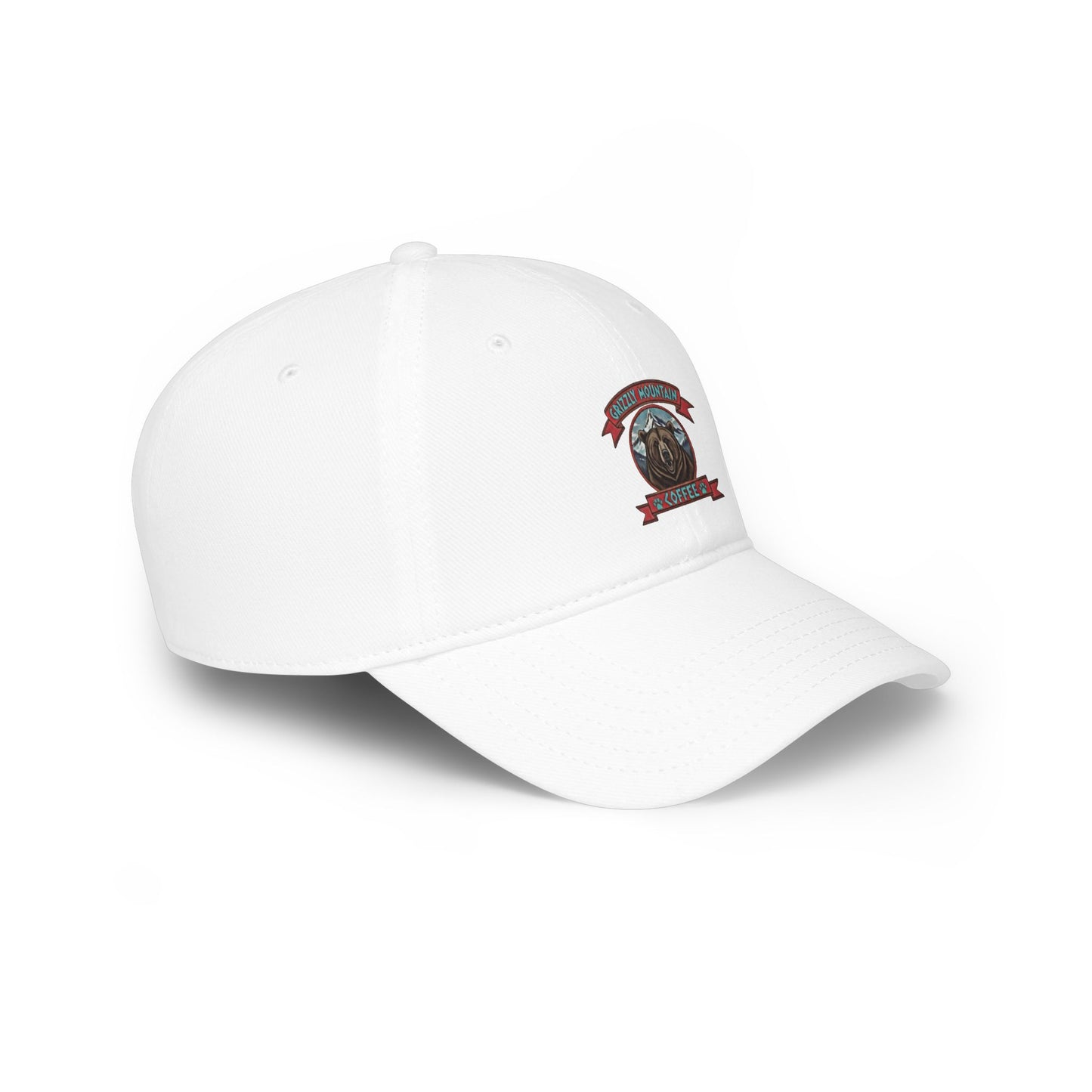 Grizzly mountain Coffee Cap — Low Profile Baseball Hat