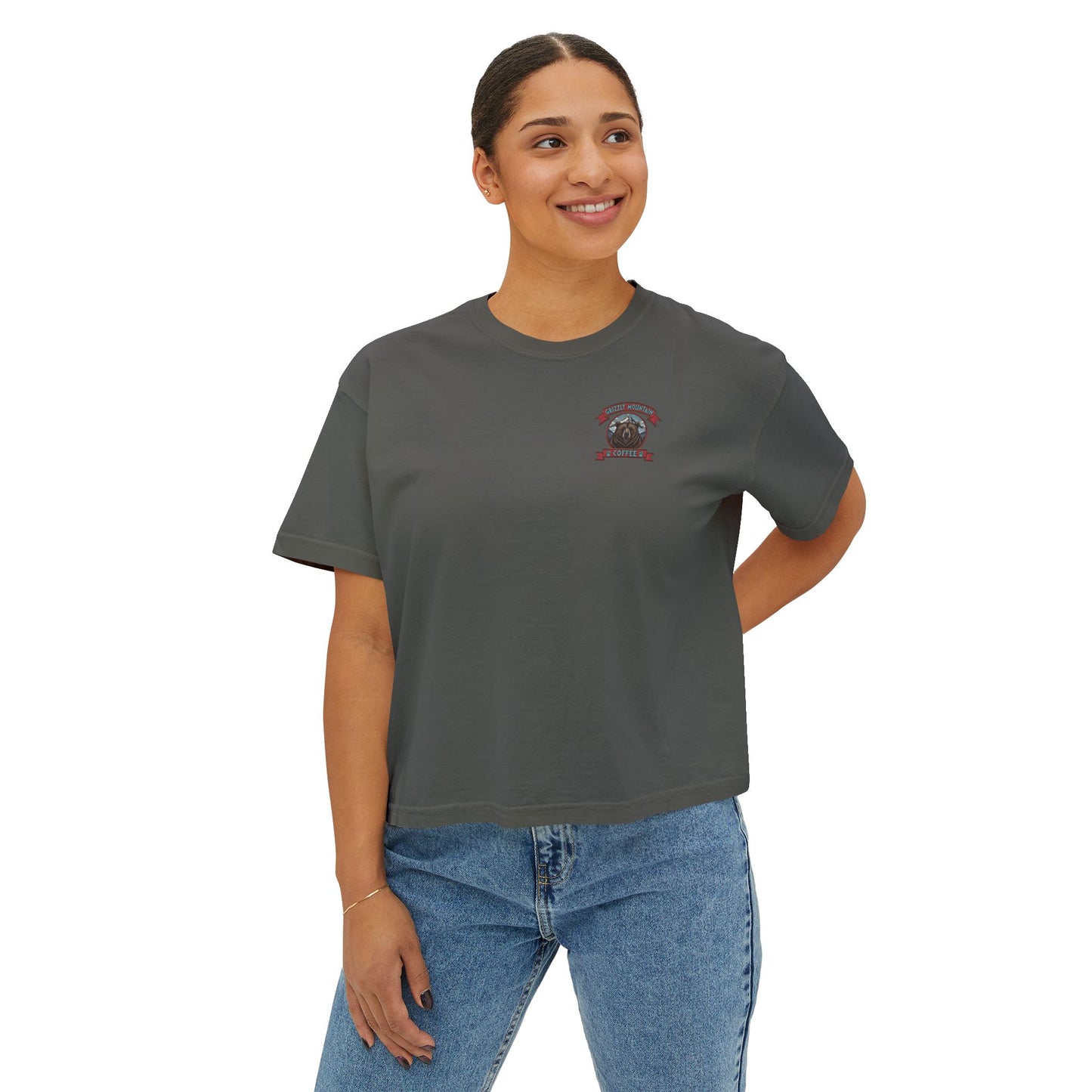 Women's Boxy Tee "Wake The Beast"