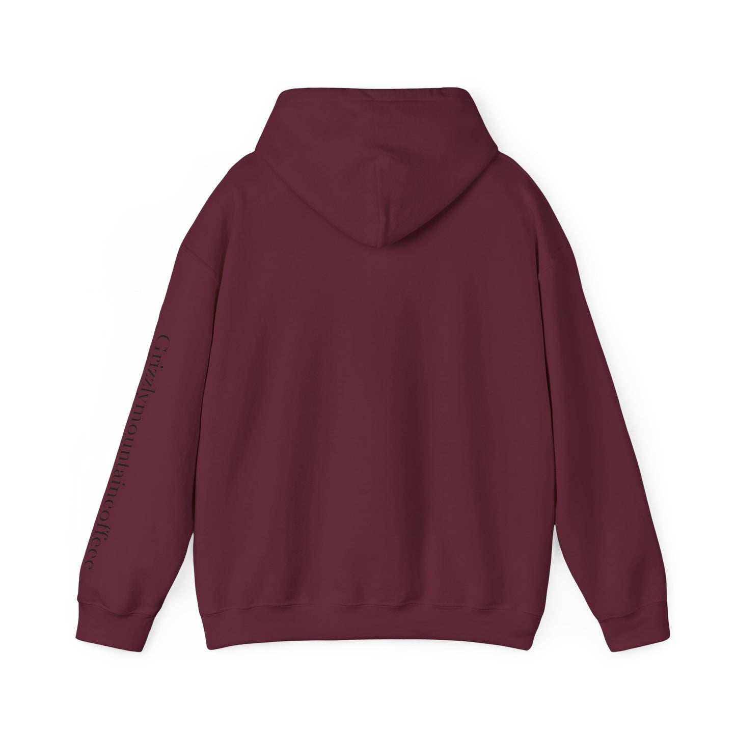 Grizzly Mountain Coffee Hoodie — Bear Logo Coffee Shop Sweatshirt