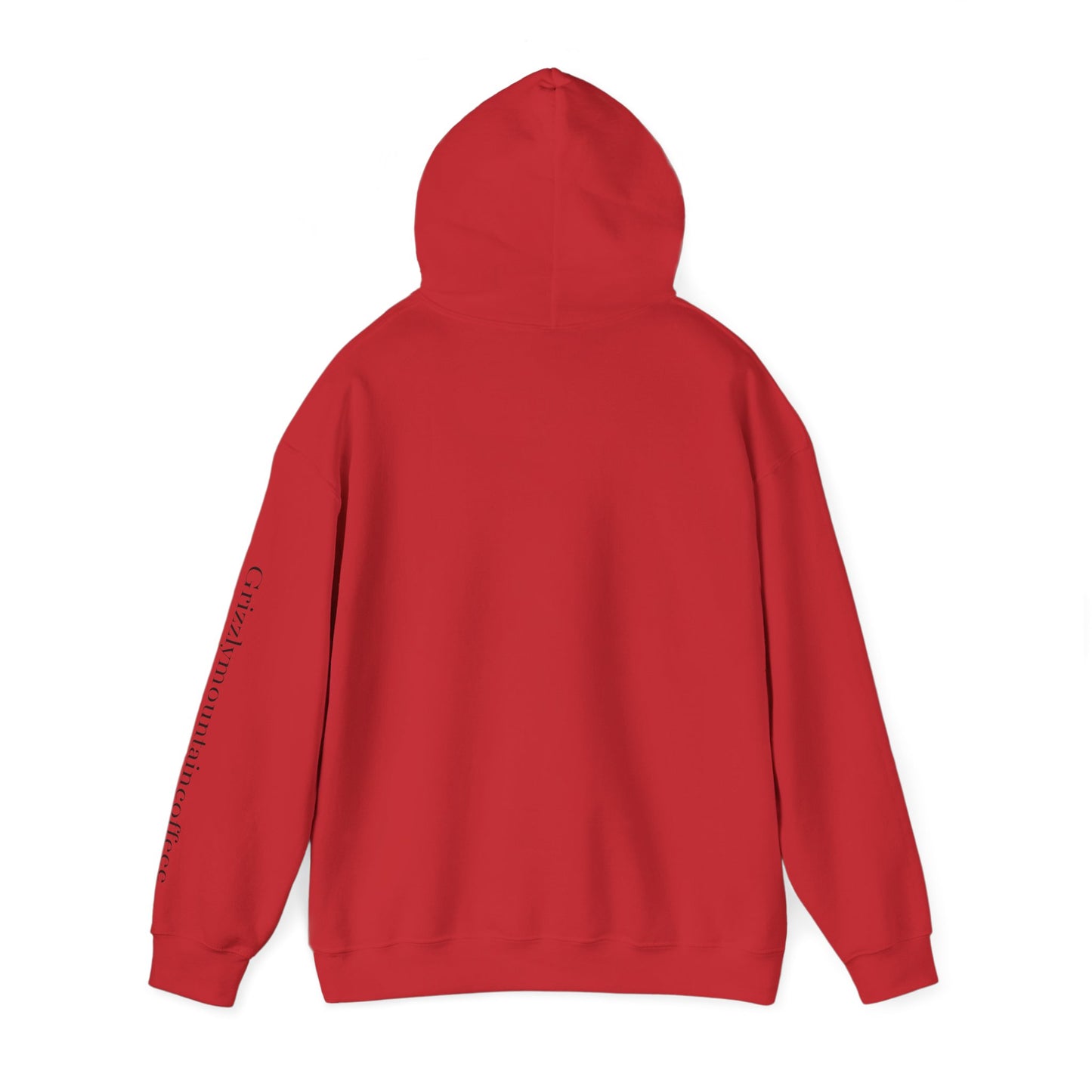 Grizzly Mountain Coffee Hoodie — Bear Logo Coffee Shop Sweatshirt