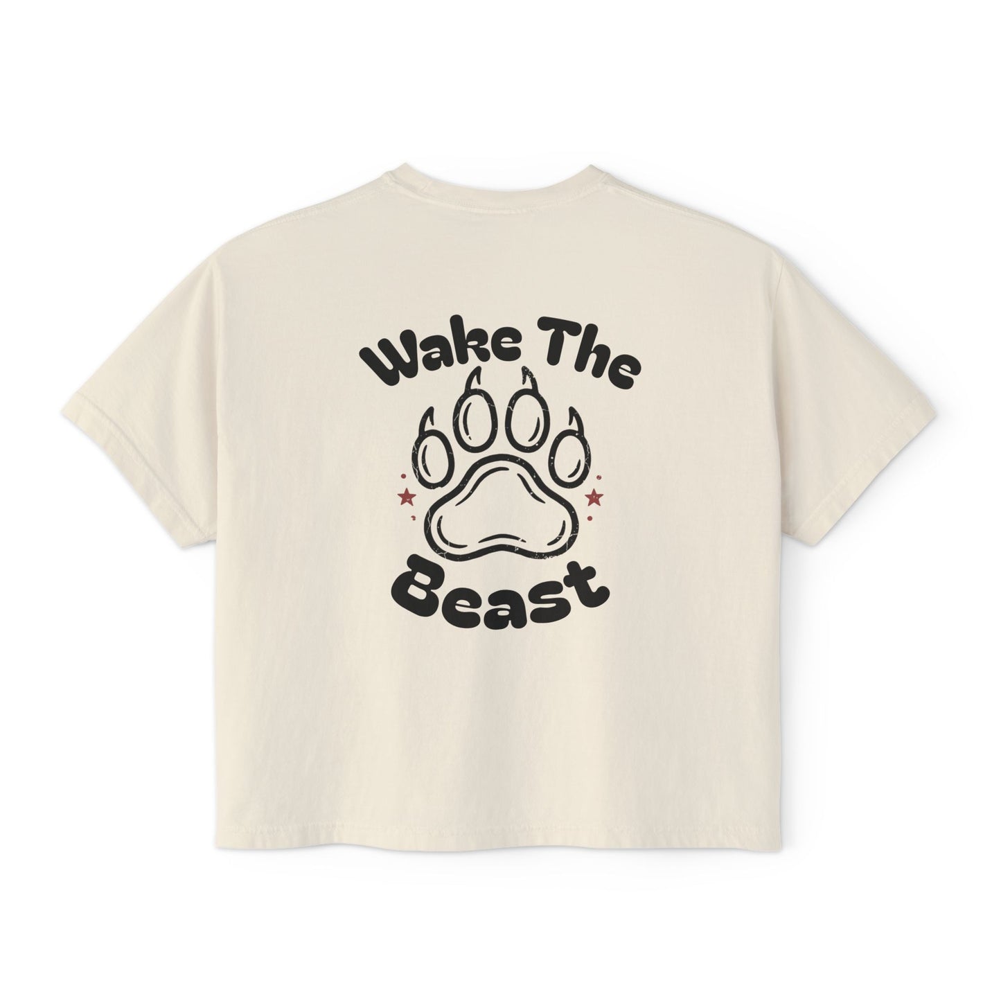 Women's Boxy Tee "Wake The Beast"