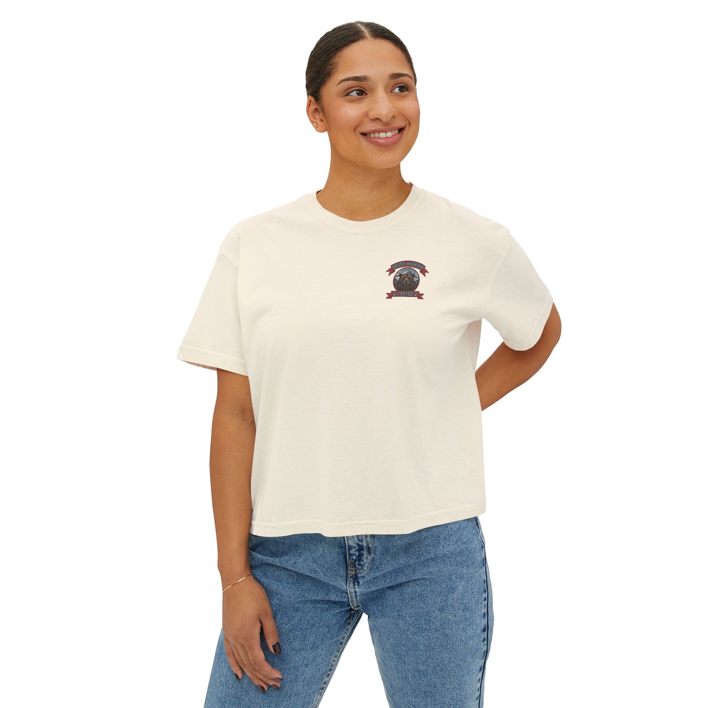 Women's Boxy Tee "Wake The Beast"