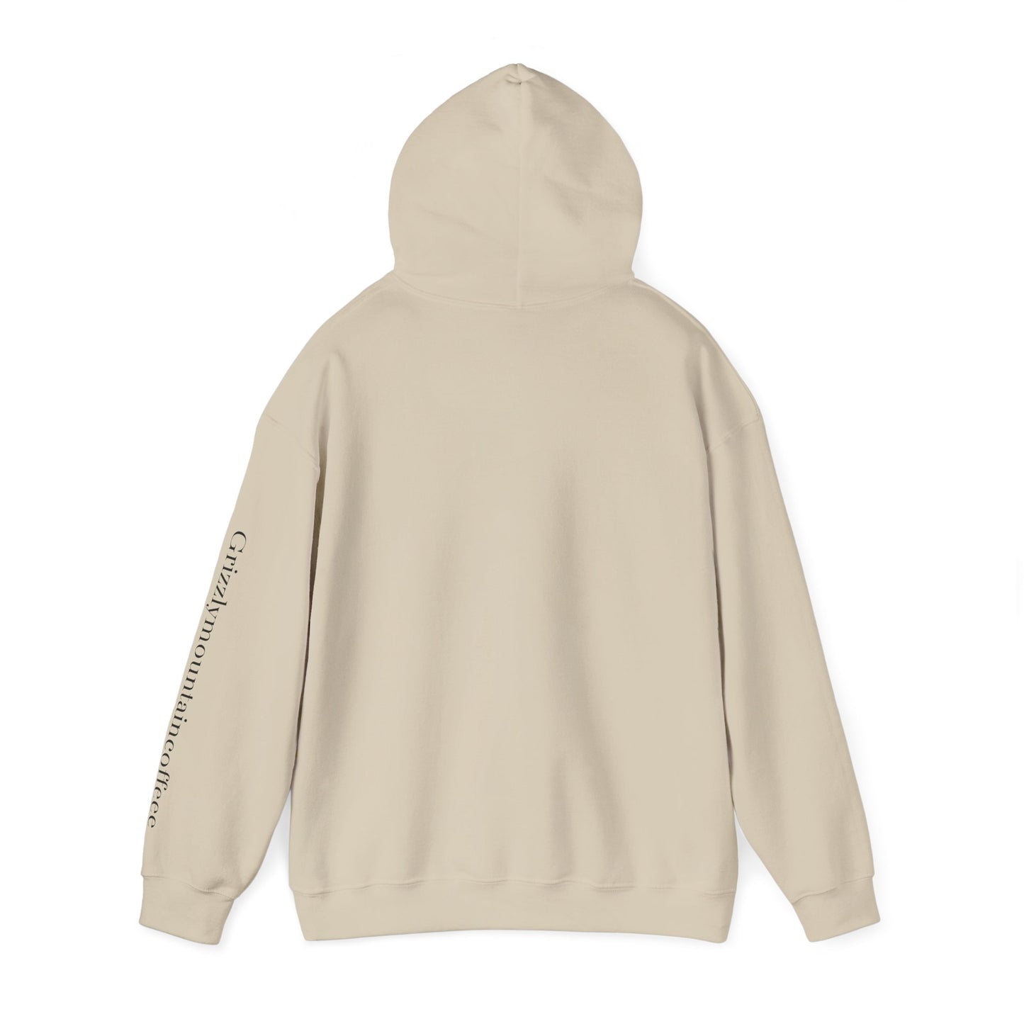 Grizzly Mountain Coffee Hoodie — Bear Logo Coffee Shop Sweatshirt