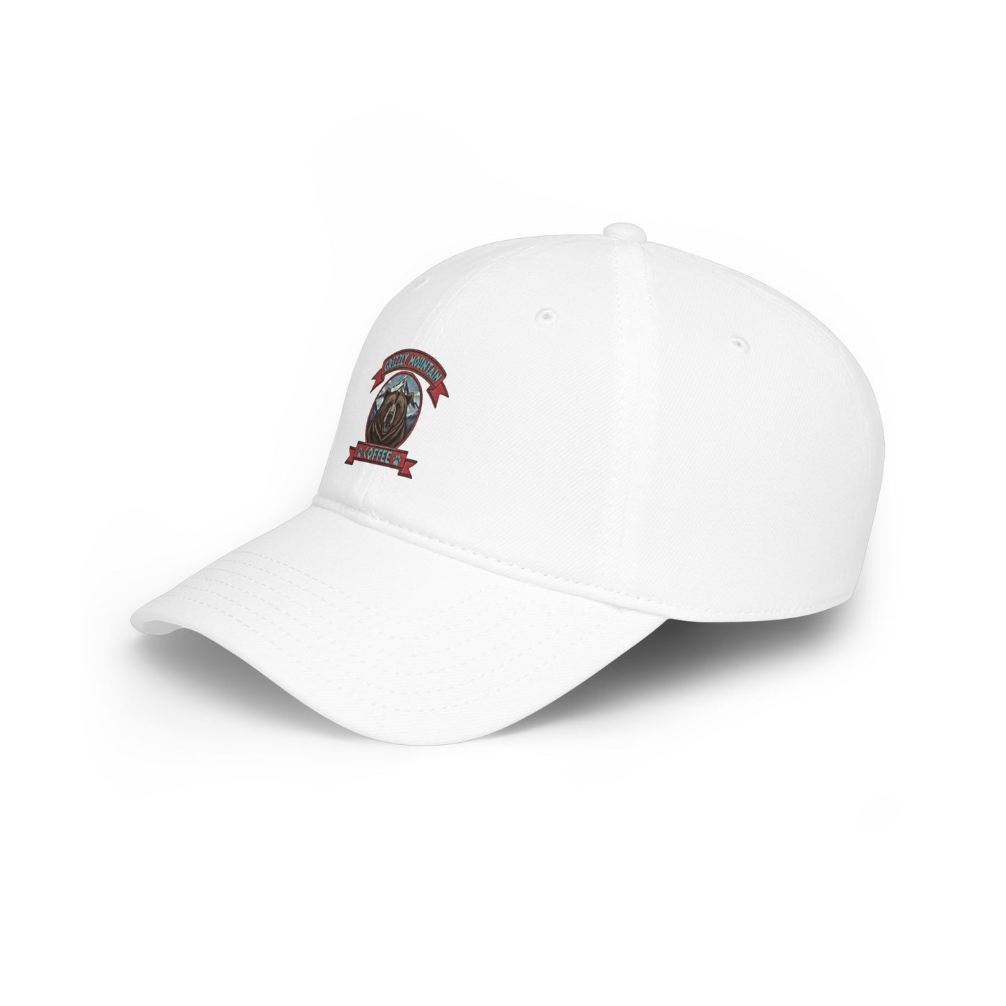 Grizzly mountain Coffee Cap — Low Profile Baseball Hat