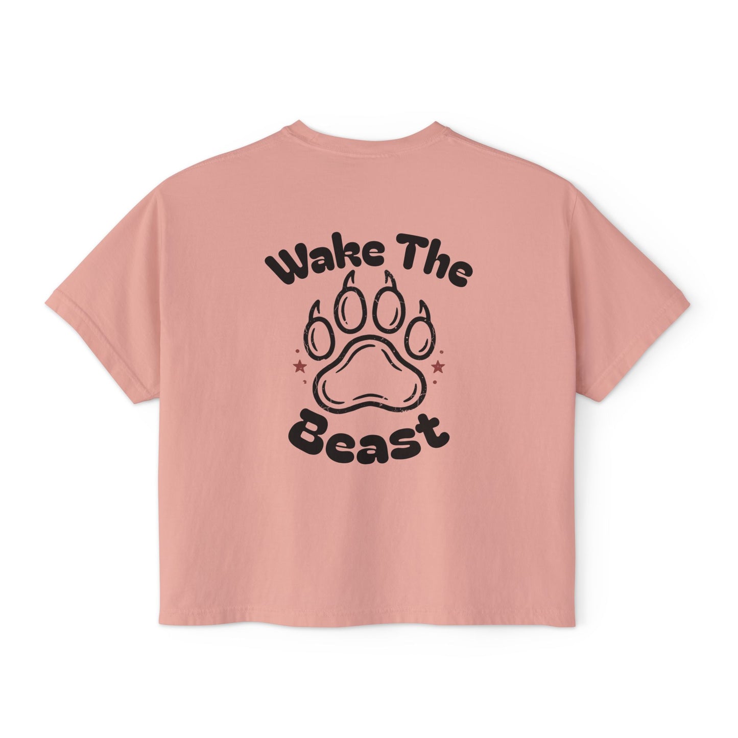 Women's Boxy Tee "Wake The Beast"
