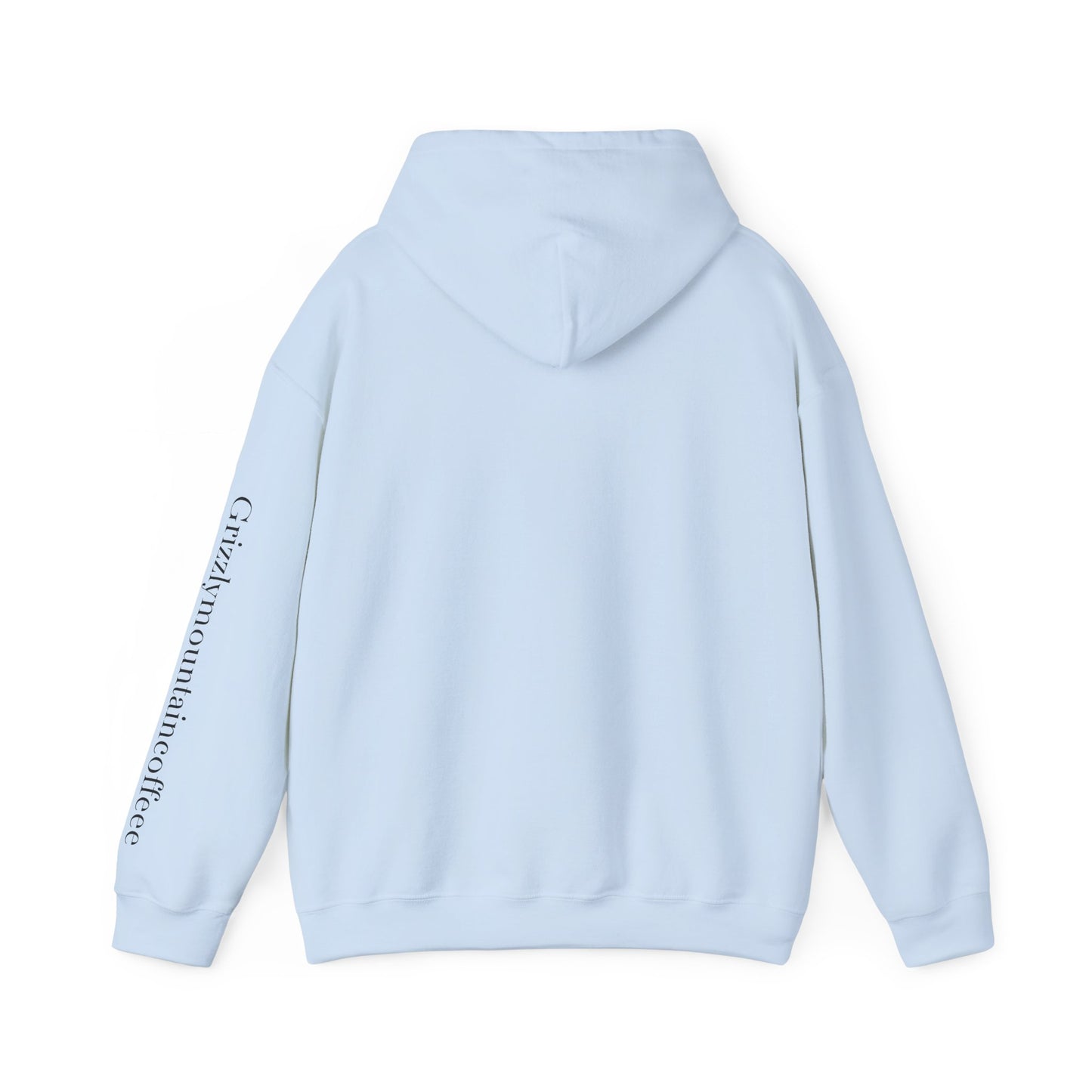 Grizzly Mountain Coffee Hoodie — Bear Logo Coffee Shop Sweatshirt