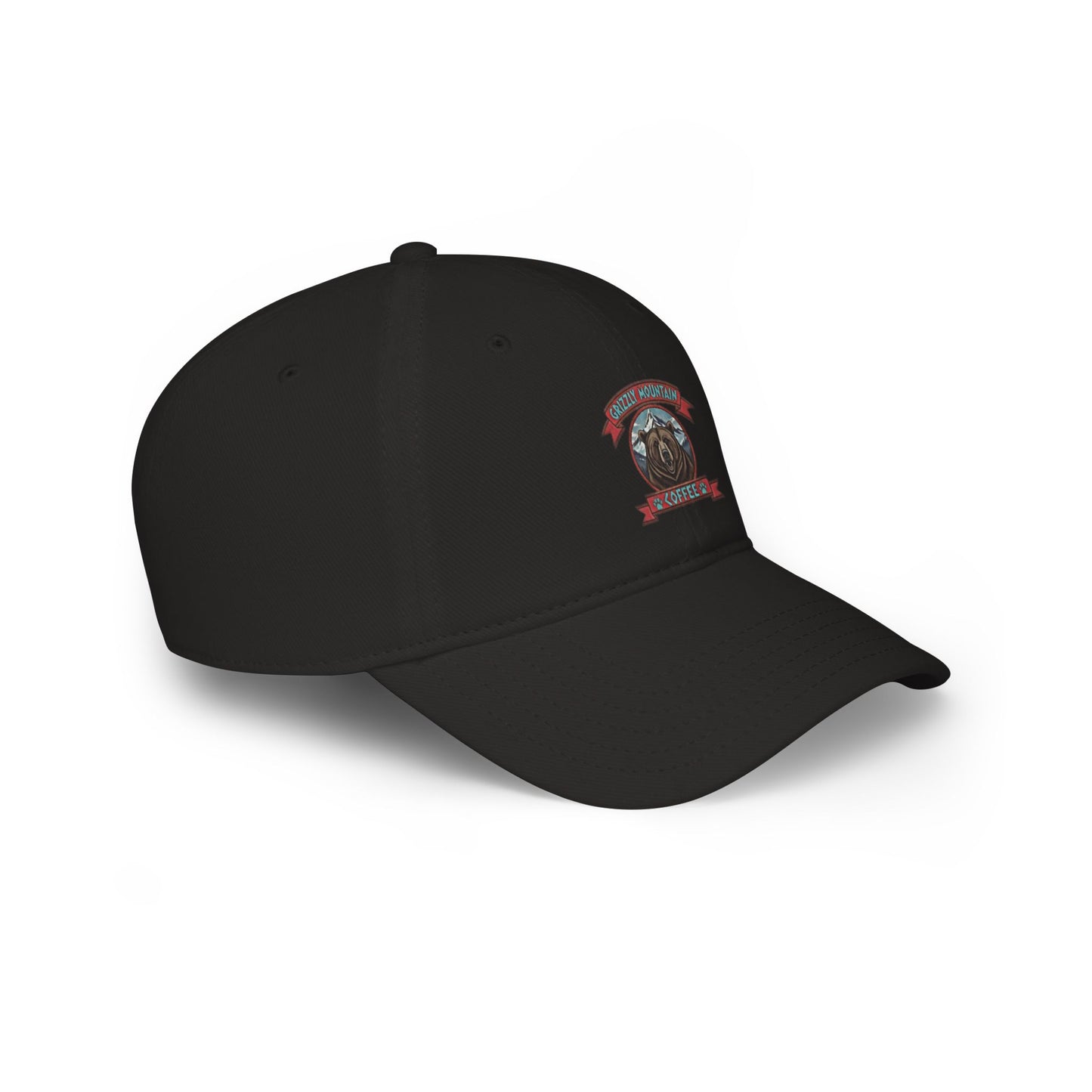 Grizzly mountain Coffee Cap — Low Profile Baseball Hat