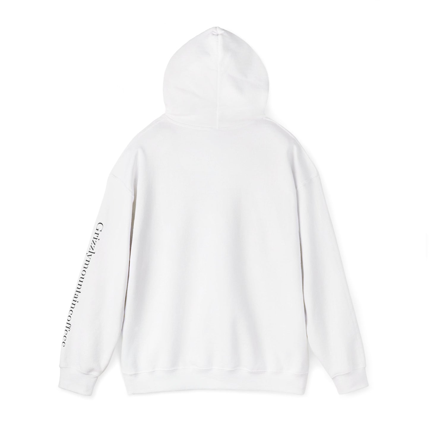 Grizzly Mountain Coffee Hoodie — Bear Logo Coffee Shop Sweatshirt
