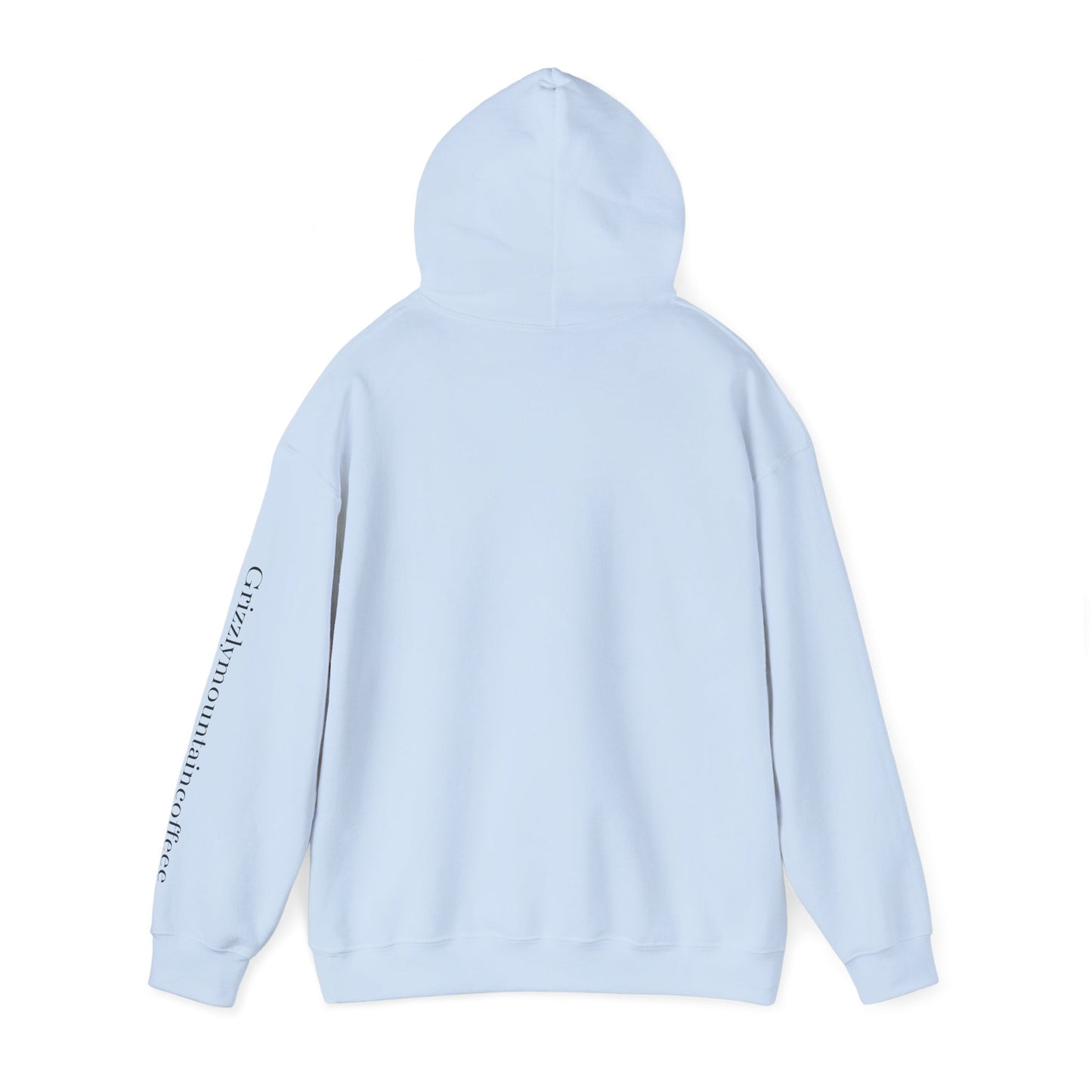 Grizzly Mountain Coffee Hoodie — Bear Logo Coffee Shop Sweatshirt