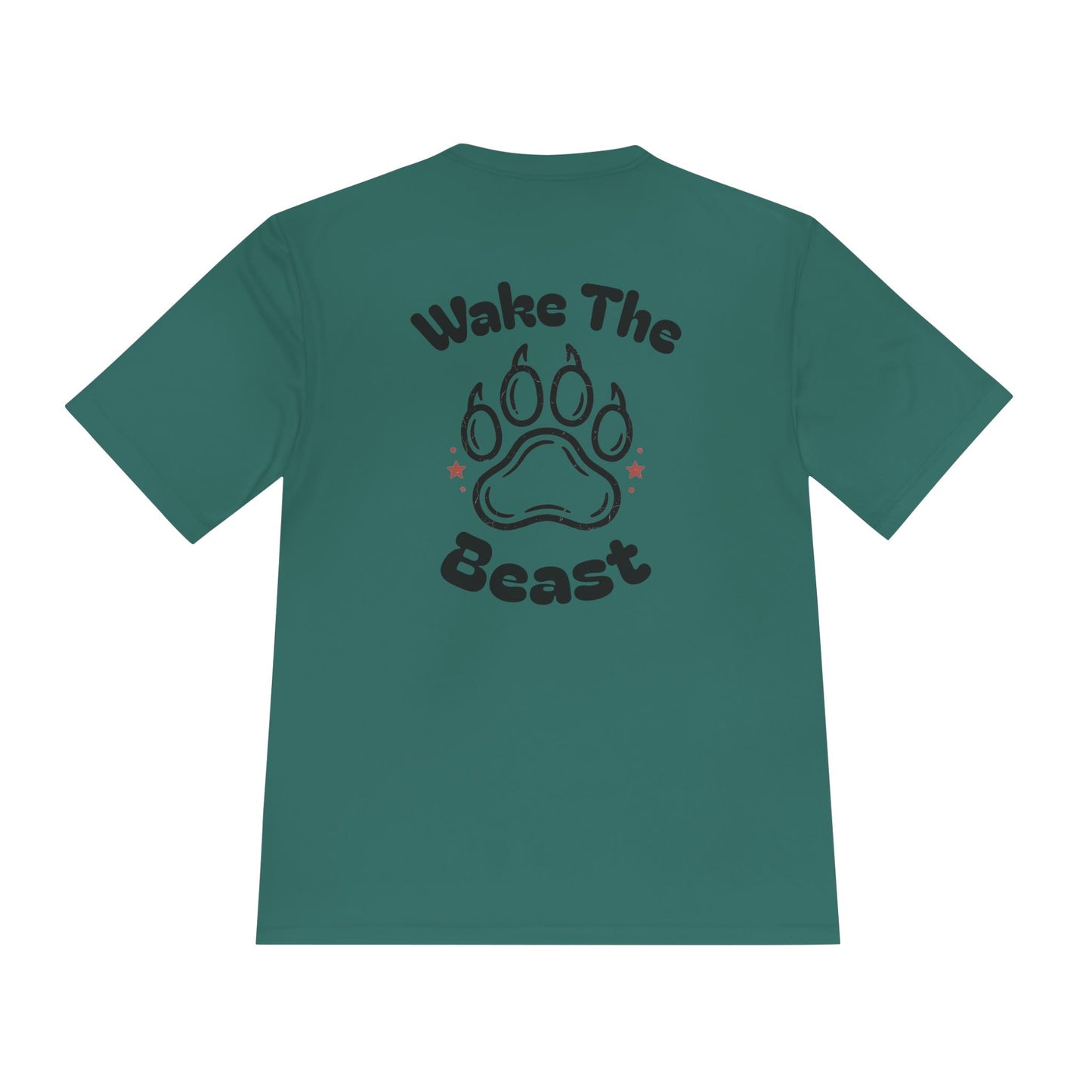 Wake The Beast Paw Tee — Moisture-Wicking Performance Shirt