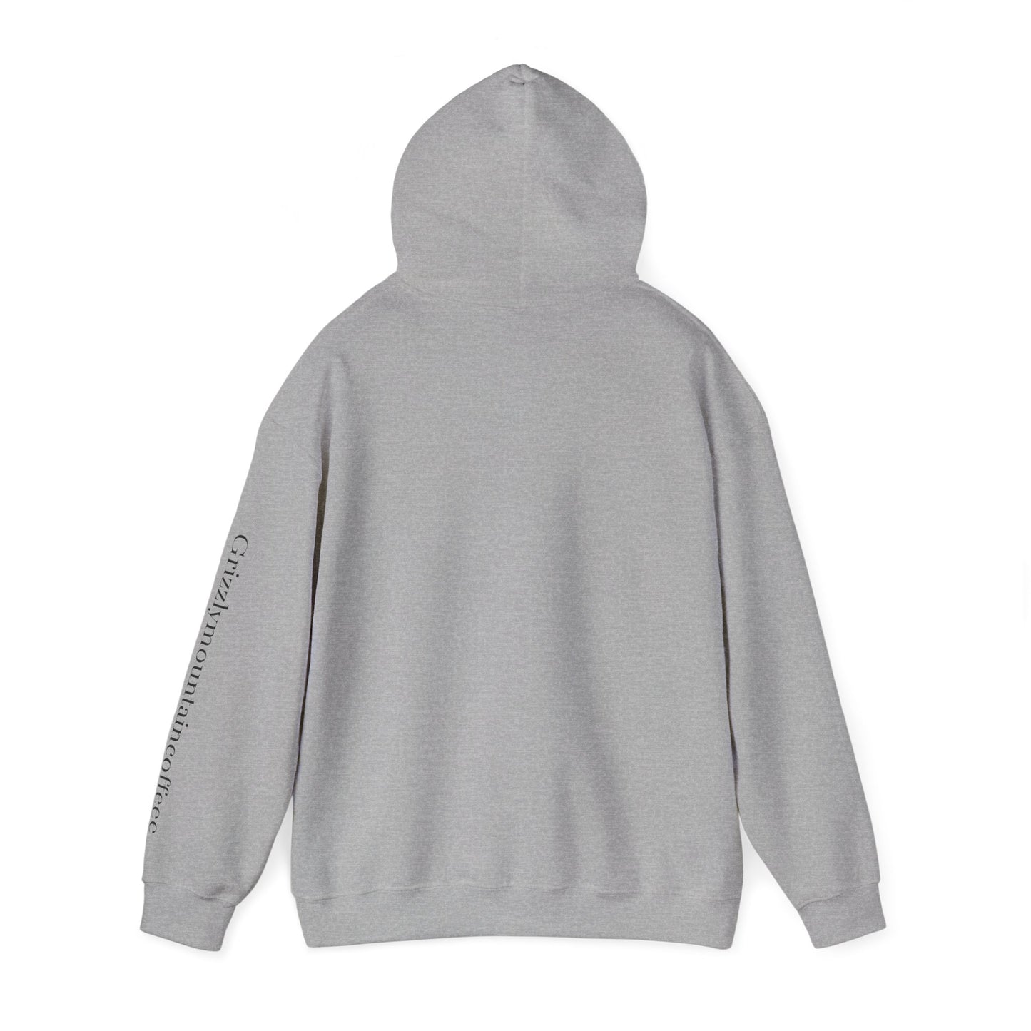 Grizzly Mountain Coffee Hoodie — Bear Logo Coffee Shop Sweatshirt