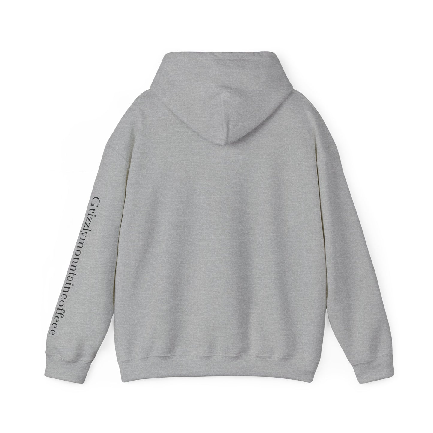 Grizzly Mountain Coffee Hoodie — Bear Logo Coffee Shop Sweatshirt