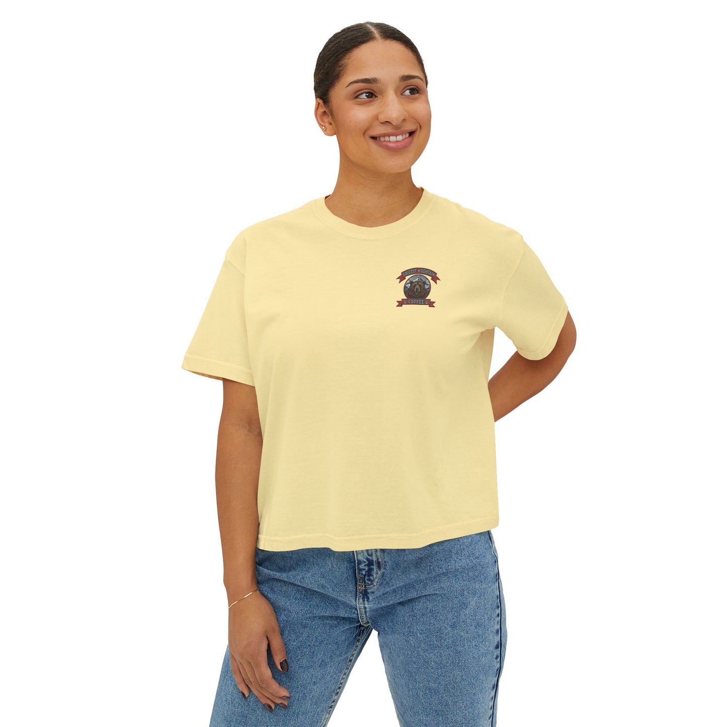 Women's Boxy Tee "Wake The Beast"