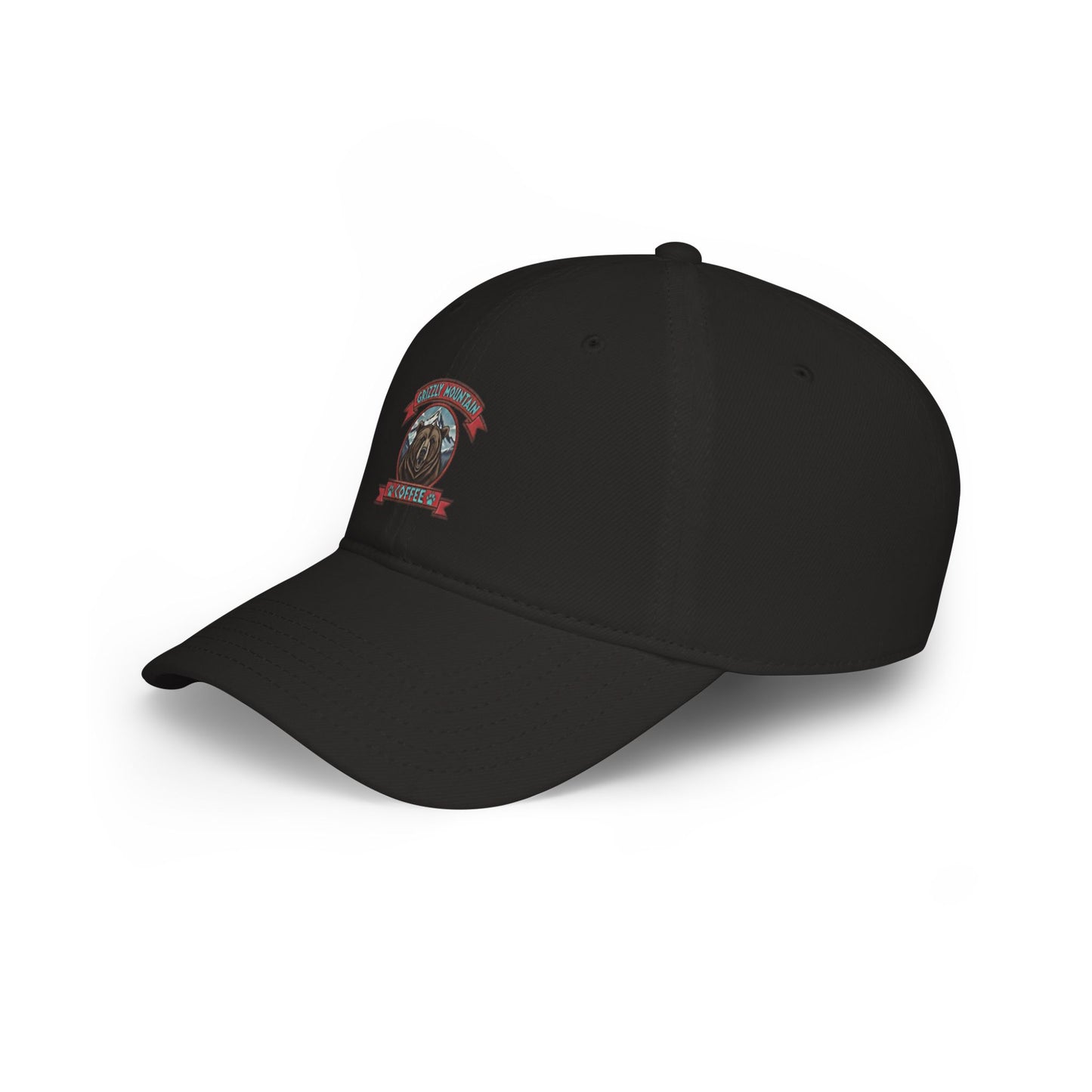 Grizzly mountain Coffee Cap — Low Profile Baseball Hat