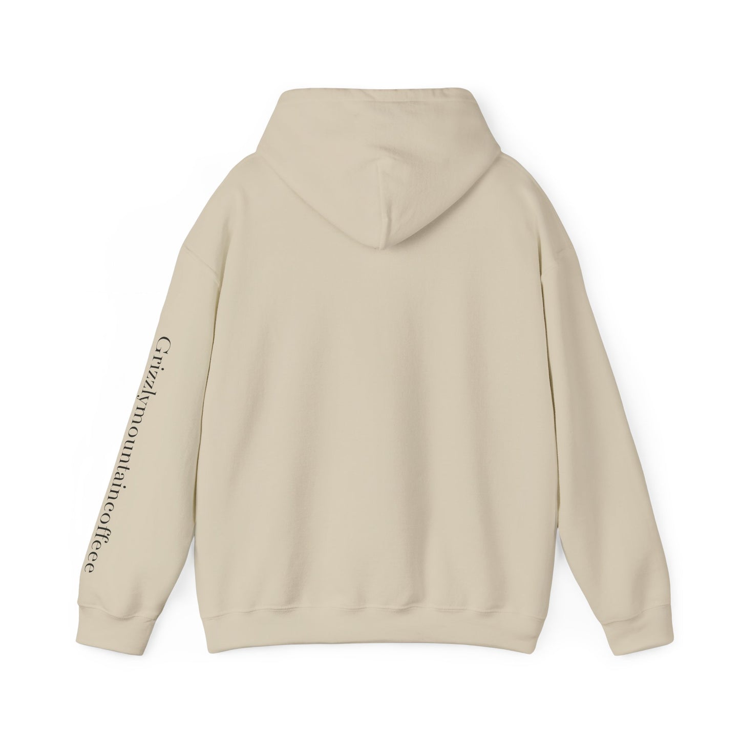 Grizzly Mountain Coffee Hoodie — Bear Logo Coffee Shop Sweatshirt