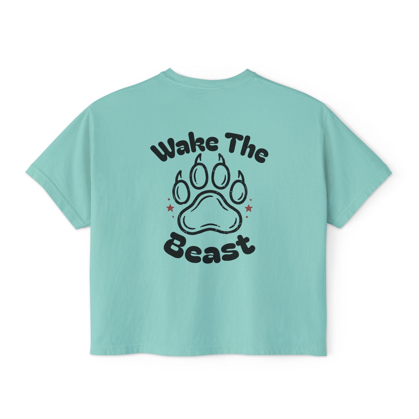 Women's Boxy Tee "Wake The Beast"